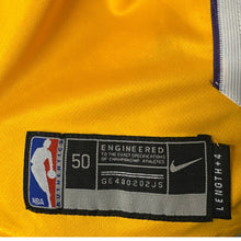 Load image into Gallery viewer, Nike NBA Lakers Kyle Kuzma #0 Swingman Jersey Size 50 XL Length +4 Wish Patch