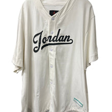Load image into Gallery viewer, Jordan Brand White Script Baseball Jersey XXL Loose Fit Michael Jordan #23