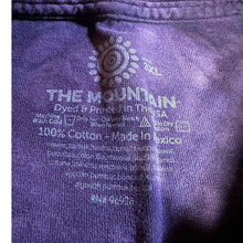 Load image into Gallery viewer, The Mountain Wolf Moon Purple Tie Dye T Shirt 3XL Made USA