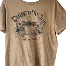 Load image into Gallery viewer, Gilmore Girls Dragonfly Inn T Shirt Women's 2X Brown Dragonfly Graphic Tee