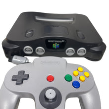 Load image into Gallery viewer, Nintendo 64 Console Bundle WORKS w/ Ridge Racer Game, Controller, Cords, Manual