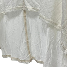 Load image into Gallery viewer, Free People Sahara Top Ivory L NWT Sheer Boho High Low OB403385