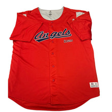 Load image into Gallery viewer, Los Angeles Angels True Fan MLB Jersey Red Button Front 2XL Blank Back