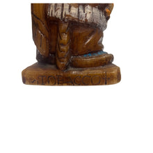 Load image into Gallery viewer, Vintage Candle Native American Figure
