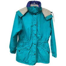 Load image into Gallery viewer, LL Bean Vintage 90's Ski Jacket 3M Thinsulate Teal Medium