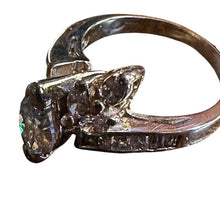 Load image into Gallery viewer, Vintage 14K Gold 2.08CTW Marquise Diamond Bypass Ring Size 7 6.01g