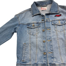 Load image into Gallery viewer, Stonewall Riots Pride Denim Jacket XS New York 1969 Lips Patch LGBTQ