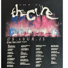 Load image into Gallery viewer, The Cure Shows of a Lost World 2023 US Tour Concert T-Shirt Black