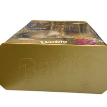 Load image into Gallery viewer, 1996 Happy Holidays Barbie Purple Eyes Special Edition NIB Box Wear