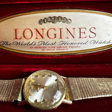 Load image into Gallery viewer, Vintage Longines Ladies 10K Gold Filled Watch Box Parts Repair Swiss