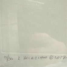 Load image into Gallery viewer, Guillaume Azoulay L’Arlecchino Signed Etching 19/30 Framed Horse Artwork 2017