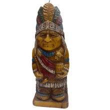 Load image into Gallery viewer, Vintage Candle Native American Figure