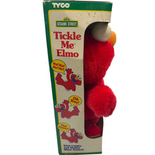 Load image into Gallery viewer, Vintage 1996 TYCO Tickle Me Elmo Sesame Street Working w Original Box