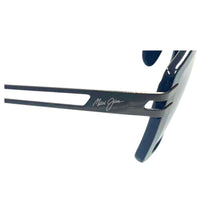 Load image into Gallery viewer, Maui Jim MJ131-02 Islanders Polarized Wrap Sunglasses Black