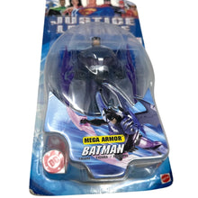 Load image into Gallery viewer, Justice League Mega Armor Batman Figure Mattel Sealed NIB DC Comics