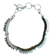 Load image into Gallery viewer, Vintage TC Sterling Silver Panel Bracelet 47.92g Adjustable 8.5”