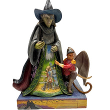 Load image into Gallery viewer, Jim Shore Wicked Figurine Wizard of Oz Witch of the West Flying Monkey Statue
