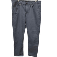 Load image into Gallery viewer, Lucky Brand 410 Athletic Slim Gray Pants Mens 34x30 Stretch
