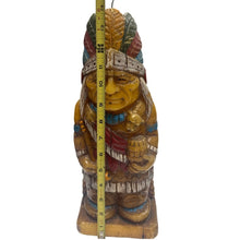 Load image into Gallery viewer, Vintage Candle Native American Figure
