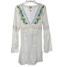 Load image into Gallery viewer, Tommy Bahama Relaxed Women Top Tunic Dress Embroidered Med
