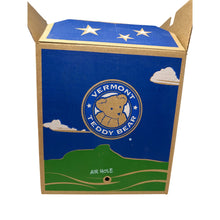 Load image into Gallery viewer, Vermont Teddy Bear Alien Plush Removable Face w/ Box, Patch, Button, Manual RARE
