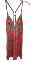 Load image into Gallery viewer, Trina Turk Dress Womens Size 4 Pink/Red Geometric Silk Printed Flamingo
