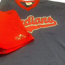 Load image into Gallery viewer, Cleveland Indians Barnes #1 Majestic Jersey Men’s XL Blue Red MLB Baseball
