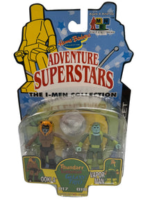 Adventure Superstars Ookla and Vapor Man from Thundarr Galaxy Trio Toynami New