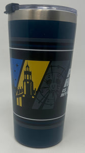 Disneyland Resort Metal Tumbler Cup 16oz NEW