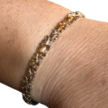 Load image into Gallery viewer, 14K Yellow Gold Elephant Bracelet 9.36 g Solid Gold Link Chain Jewelry
