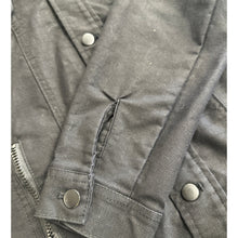 Load image into Gallery viewer, Triumph Over Tragedy Black Denim Trucker Jacket – Size Large
