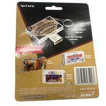 Load image into Gallery viewer, Vintage 1998 Hasbro Miniature Ouija Board Keychain New Basic Fun
