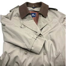Load image into Gallery viewer, Stafford Heavy Duty Trench Coat Tan Regular 44 Classic Long Coat
