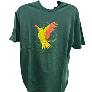 Parrot Belize Bird Rescue T-Shirt Large For Love Of All
