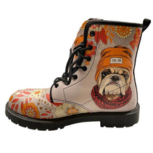 Load image into Gallery viewer, Groove Kicks Cool Bulldog Classic Vibe Women’s Boots 7 Vegan

