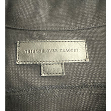 Load image into Gallery viewer, Triumph Over Tragedy Black Denim Trucker Jacket – Size Large
