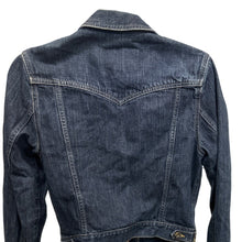 Load image into Gallery viewer, Vintage Y2K Guess Jean Jacket M Cropped Denim 90s Trucker
