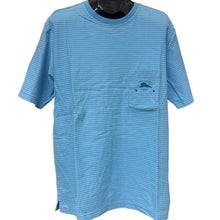 Load image into Gallery viewer, Tommy Bahama Shirt Relax Swordfish Blue Stripe Large Cotton
