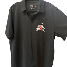 Load image into Gallery viewer, Nike Air Jordan Black Polo Shirt XL NWT CK228
