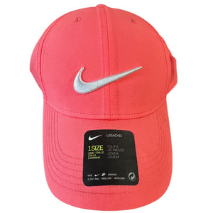 Nike Legacy91 Dri-FIT Youth Golf Hat Coral Adjustable Cap 942207-686 NWT