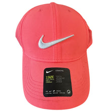 Load image into Gallery viewer, Nike Legacy91 Dri-FIT Youth Golf Hat Coral Adjustable Cap 942207-686 NWT
