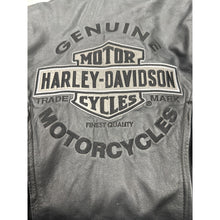 Load image into Gallery viewer, Harley Davidson Leather Jacket Black Coat Small Riding Gear
