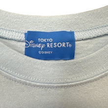 Load image into Gallery viewer, Tokyo Disney Resort Glitter Logo Shirt Light Blue Silver &amp; Blue Mickey
