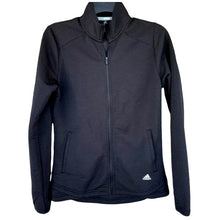 Load image into Gallery viewer, Adidas Golf Essential Ribbed Layering Full Zip Jacket Large Black
