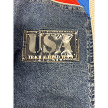 Load image into Gallery viewer, Vintage 90&#39;s Kappa Tracksuit Red &amp; Blue Denim Two-Piece
