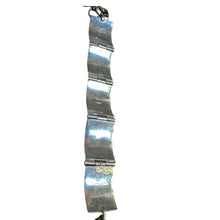 Load image into Gallery viewer, Vintage TC Sterling Silver Panel Bracelet 47.92g Adjustable 8.5”
