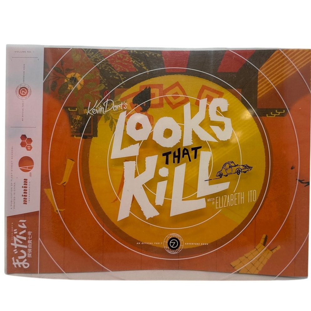Kevin Dart's Looks That Kill by Elizabeth Ito Adventure Book DVD Signed