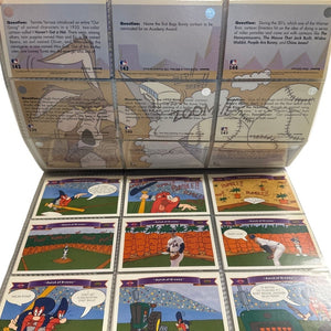 1991 Upper Deck Comic 2 Albums (Full Sets) Looney Tunes MLB Warner Bros