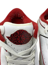 Load image into Gallery viewer, Nike Air Jordan 2 Low Retro 2004 White and Varsity Red Size 10.5
