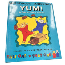 Load image into Gallery viewer, Yum Tale Two Cookies 1998 1st Ed HC Jane Seymour DJ Kids Book
